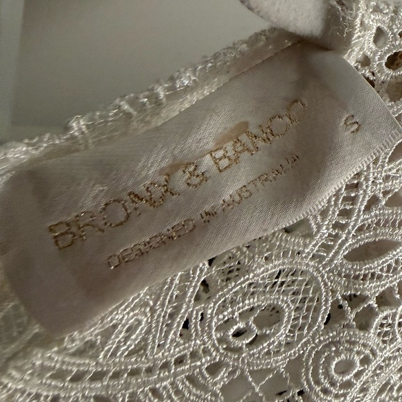 BRONX & BANCO Madeleine Lace Dress - White - Picture 5 of 8